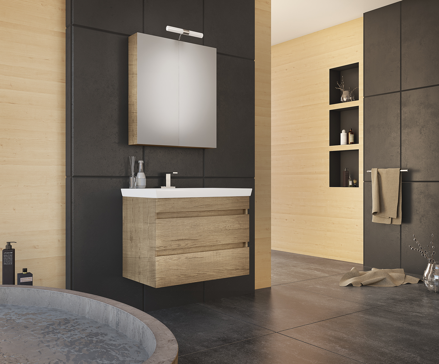 New Design Bathroom Vanity Factory